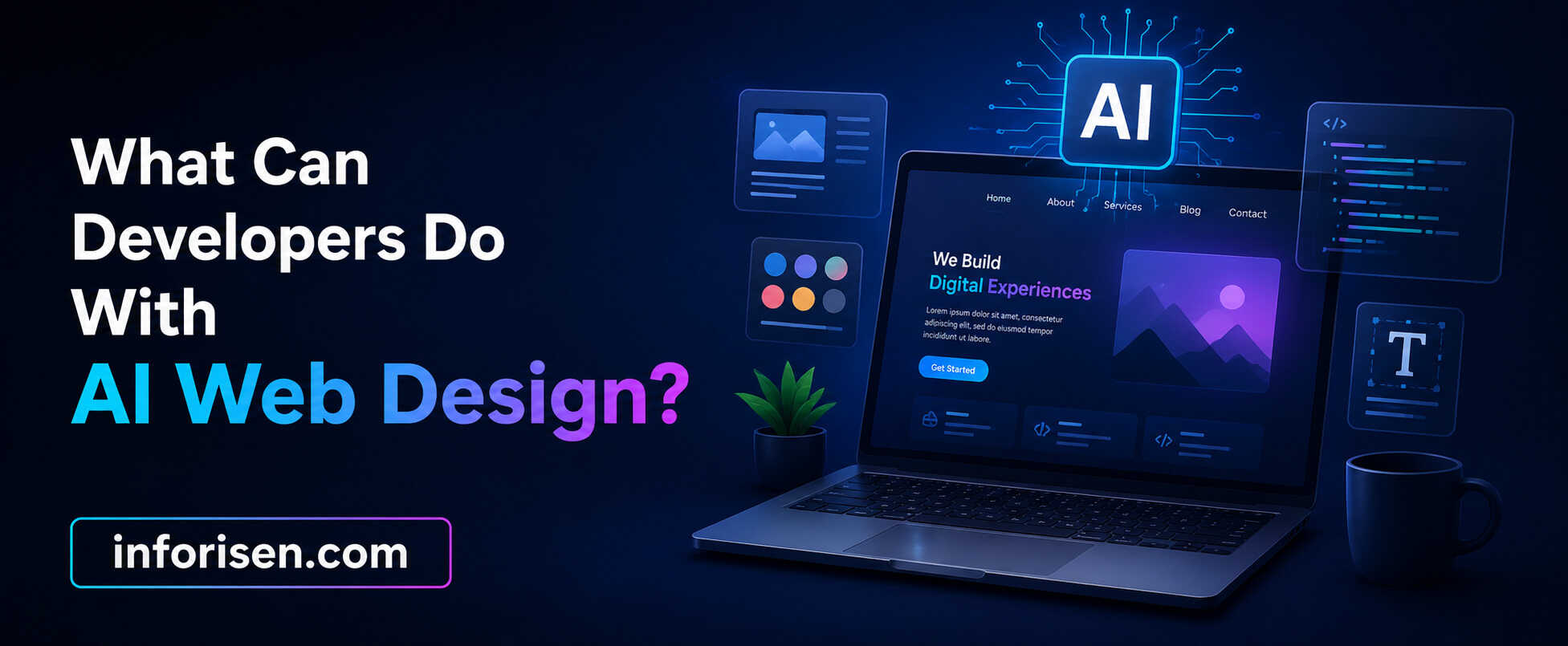 What Can Developers Do With AI Web Design? Uses & Benefits | Inforisen
